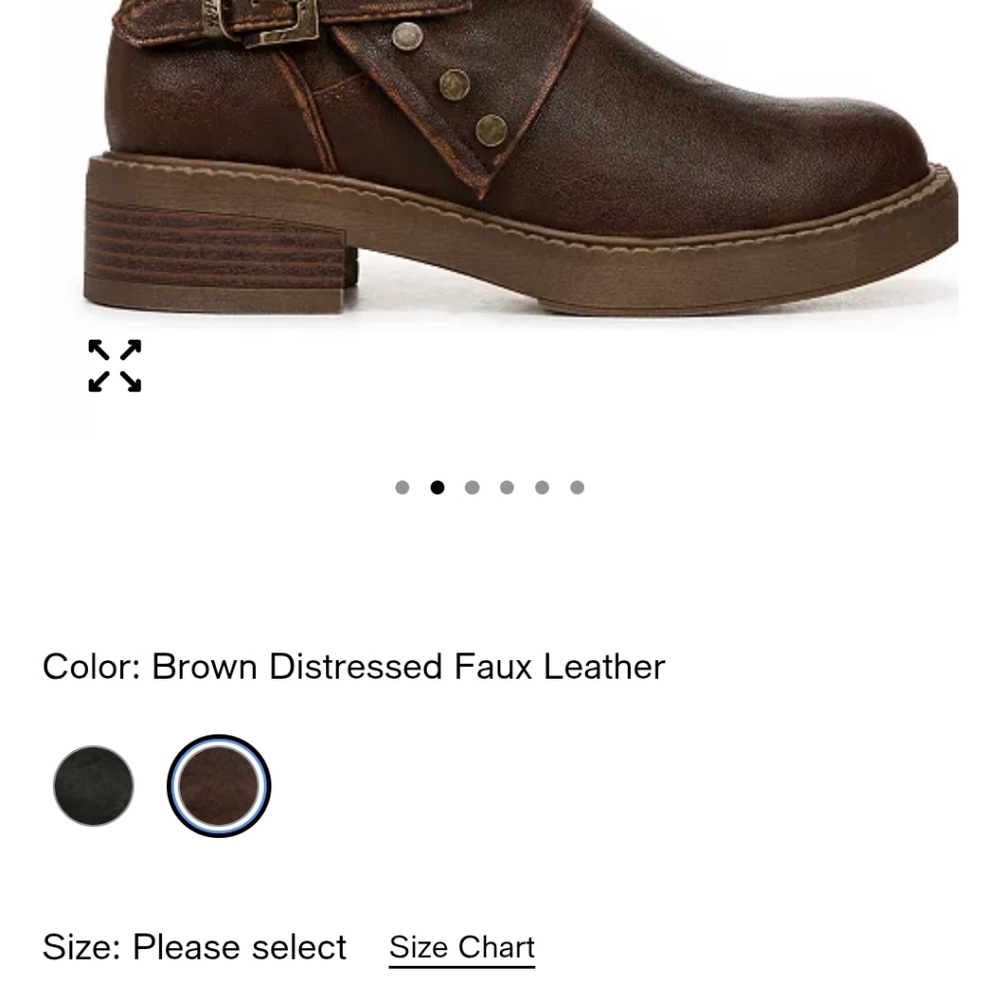 NEW Blowfish Brown  Ankle Boots - Picture 4 of 7